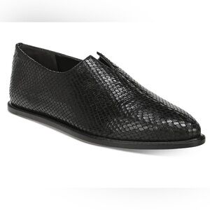 Vince Porto Womens Leather Snake‎ Flats Shoes